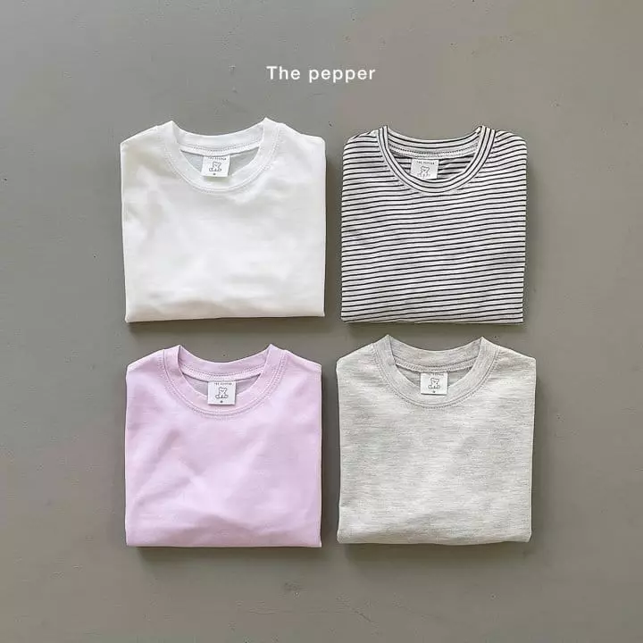 The Pepper - Korean Children Fashion - #toddlerclothing - Basic Tee