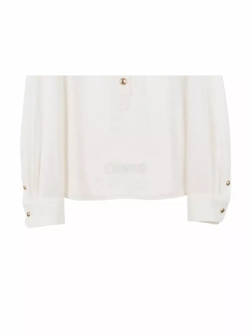 Theany - Korean Women Fashion - #momslook - Triple Stitch Pocket Shirt - 3
