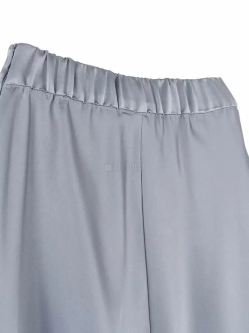 Theany - Korean Women Fashion - #momslook - Slim Shatin Skirt - 2