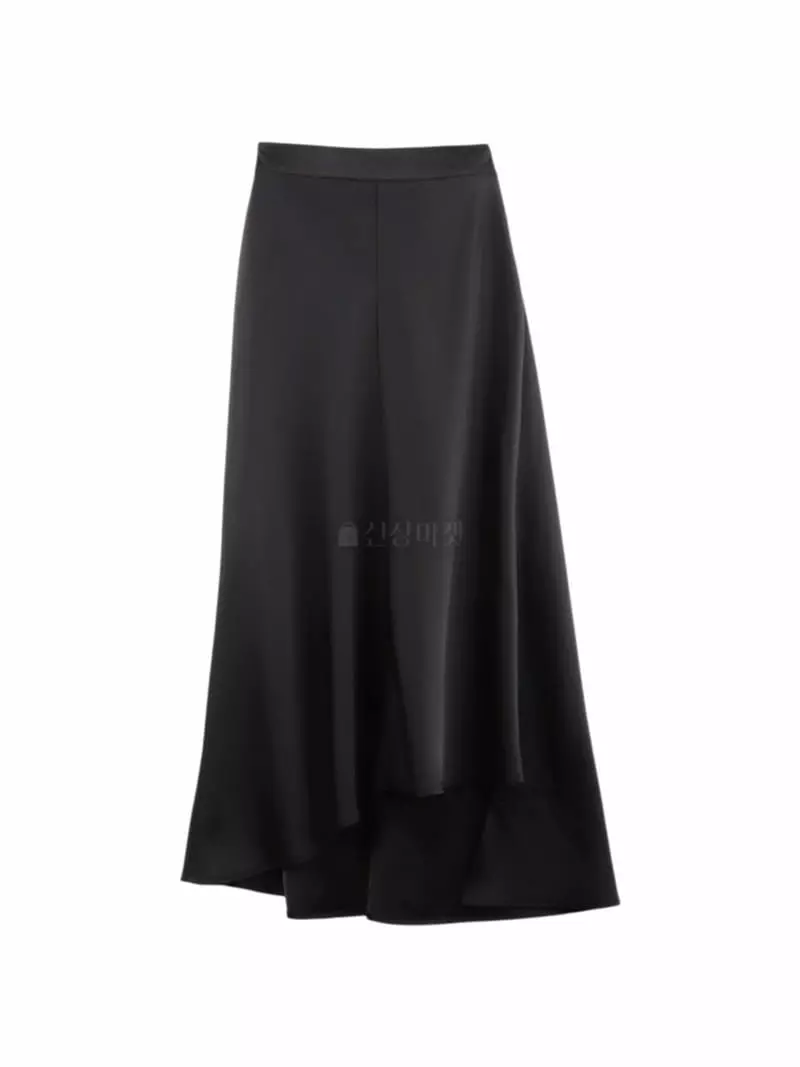 Theany - Korean Women Fashion - #womensfashion - Slim Shatin Skirt - 4