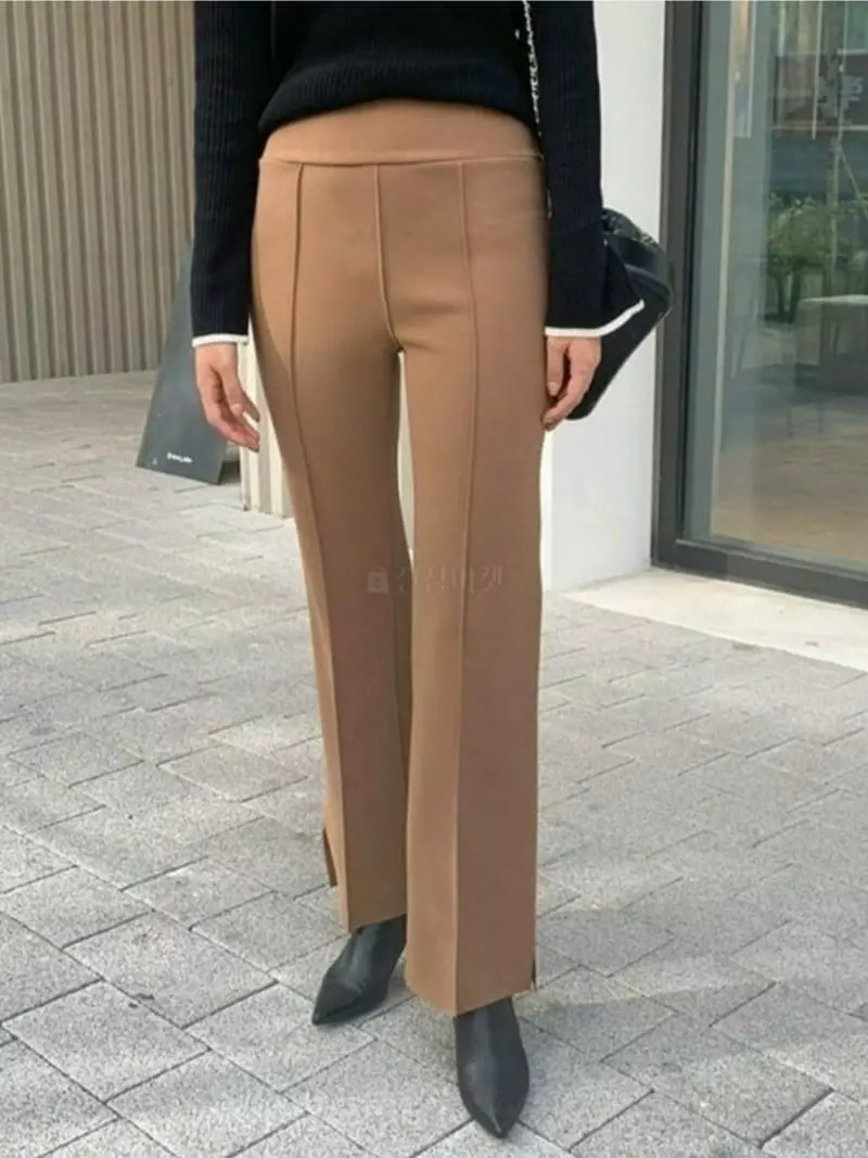 Theany - Korean Women Fashion - #pursuepretty - Valent Slit Pants - 3