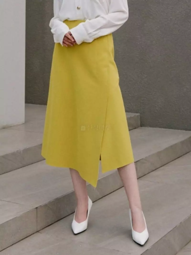 Theany - Korean Women Fashion - #shopsmall - Unbalance Banding Skirt