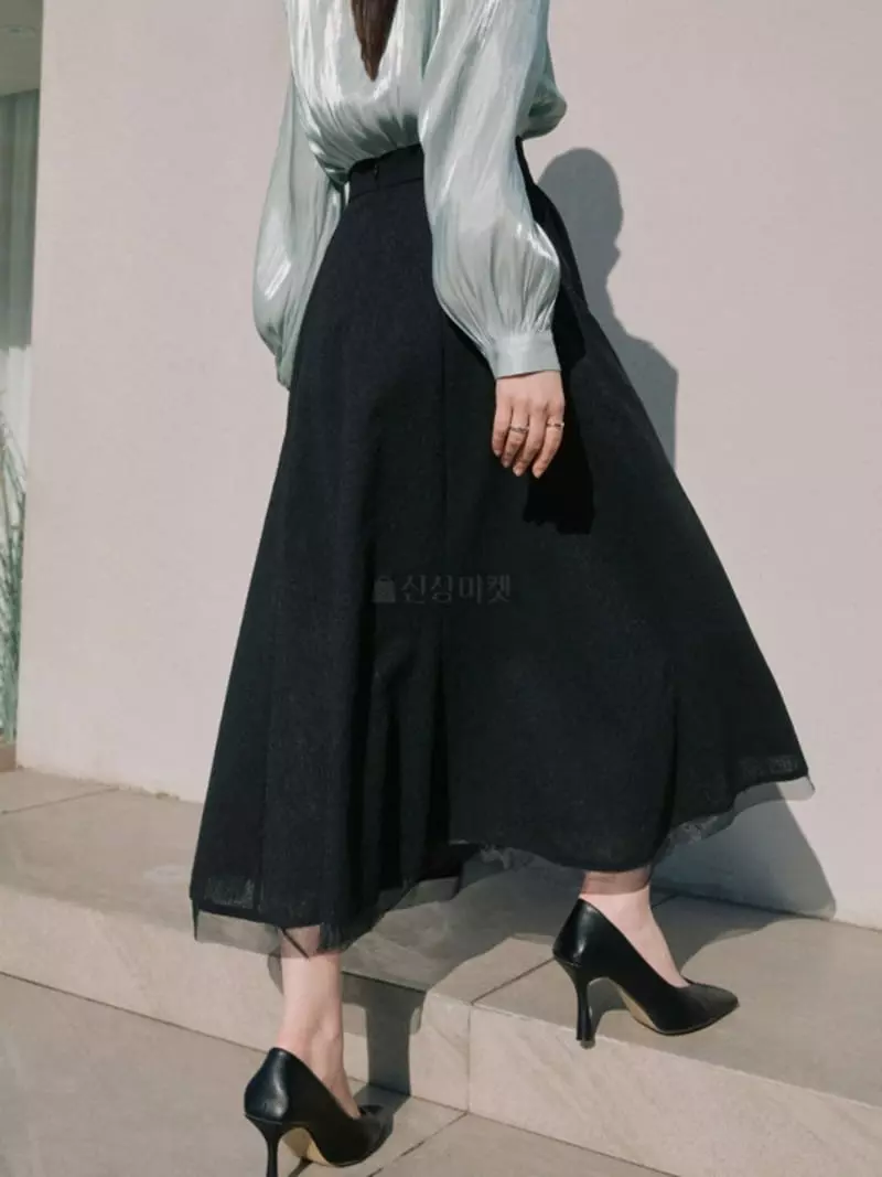 Theany - Korean Women Fashion - #thelittlethings - Boulding Lace Volume Skirt