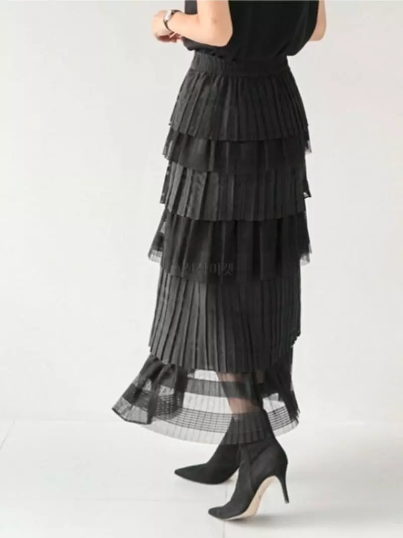 Theany - Korean Women Fashion - #womensfashion - Tier Skirt