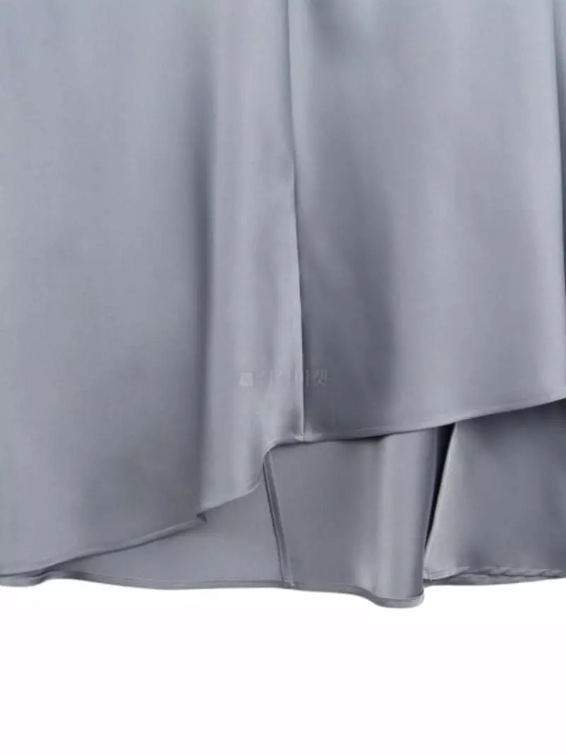 Theany - Korean Women Fashion - #womensfashion - Slim Shatin Skirt