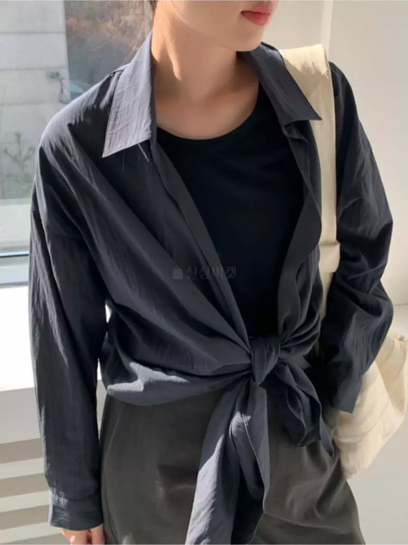 Thecamel - Korean Women Fashion - #womensfashion - Urban Shirt - 4