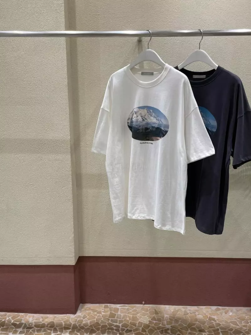 Thecamel - Korean Women Fashion - #womensfashion - Land Tee - 4