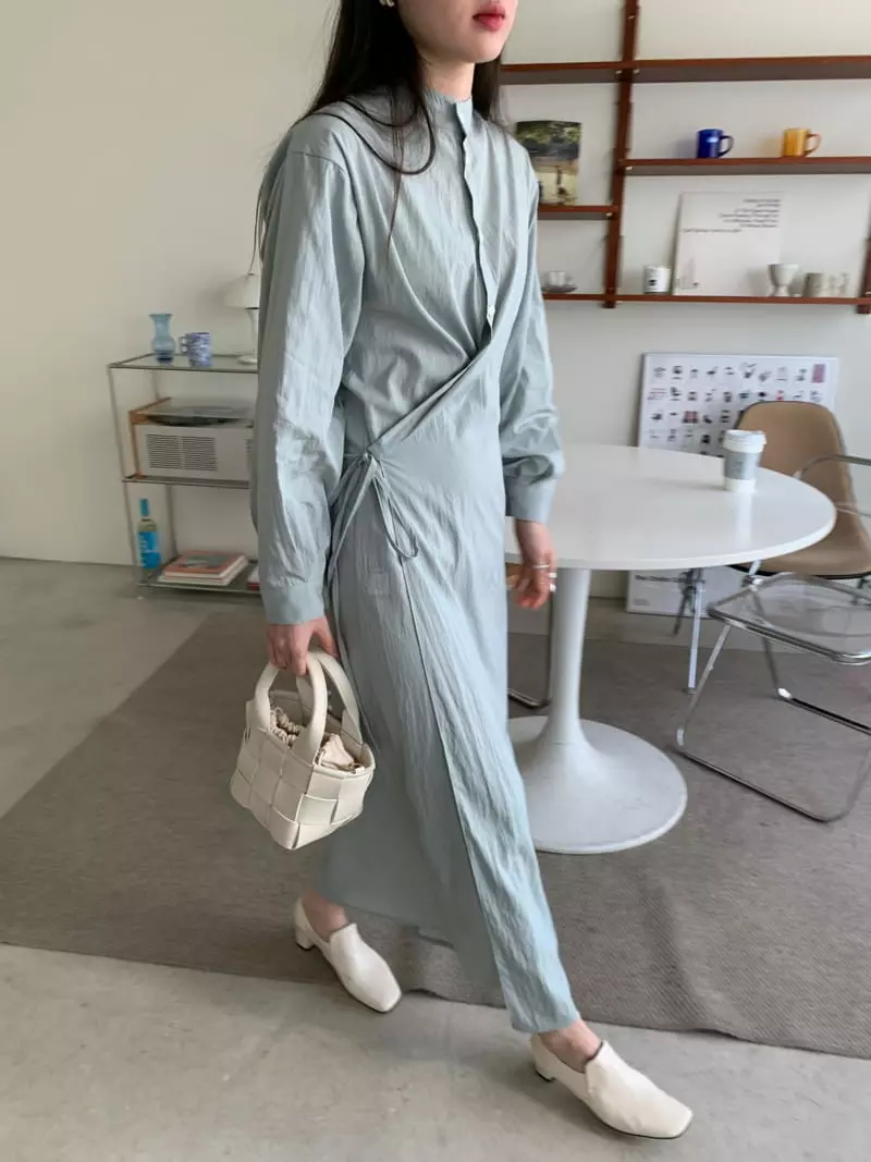 Thecamel - Korean Women Fashion - #momslook - Robo One-piece - 3