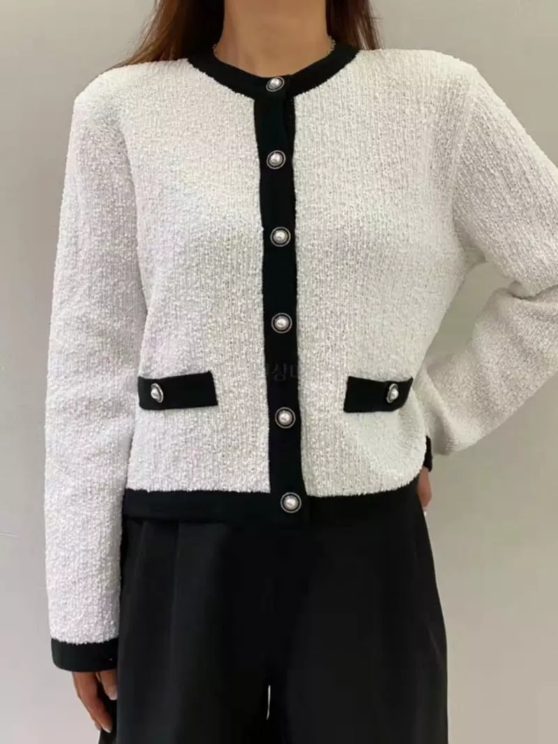 Thecamel - Korean Women Fashion - #momslook - Bell Cardigan - 2