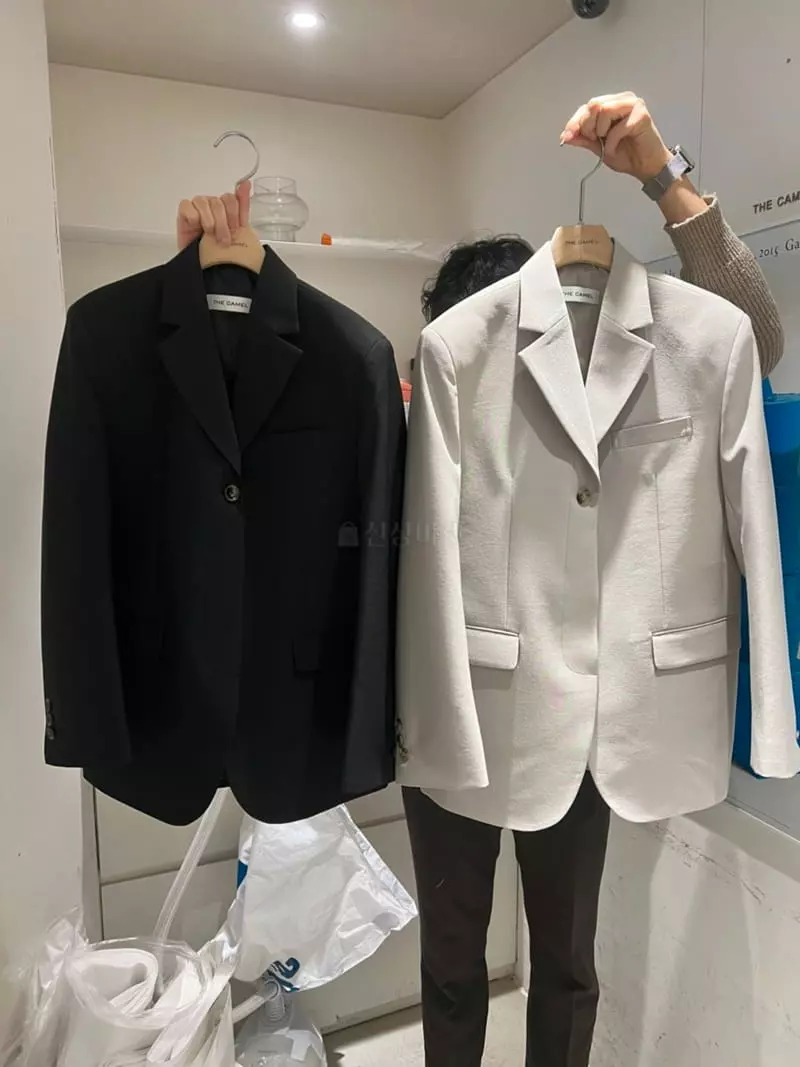Thecamel - Korean Women Fashion - #momslook - Basic Hidden Jacket