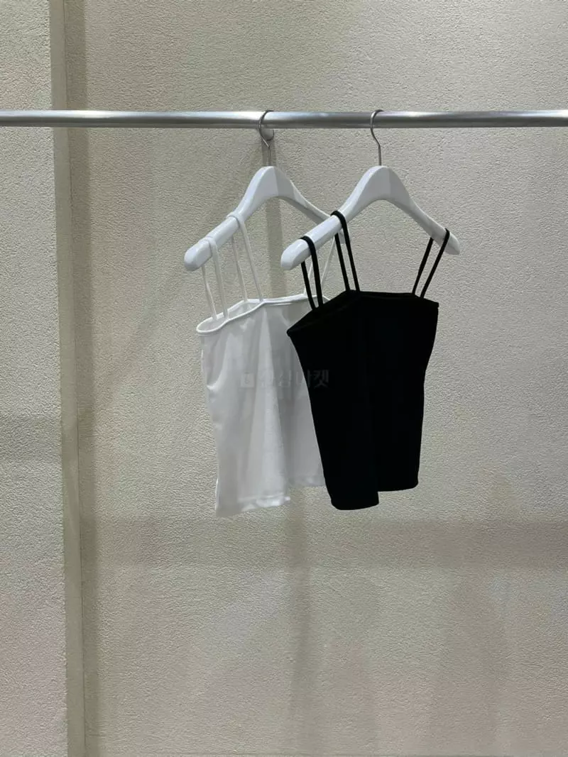 Thecamel - Korean Women Fashion - #momslook - And Sleeveless Tee - 3