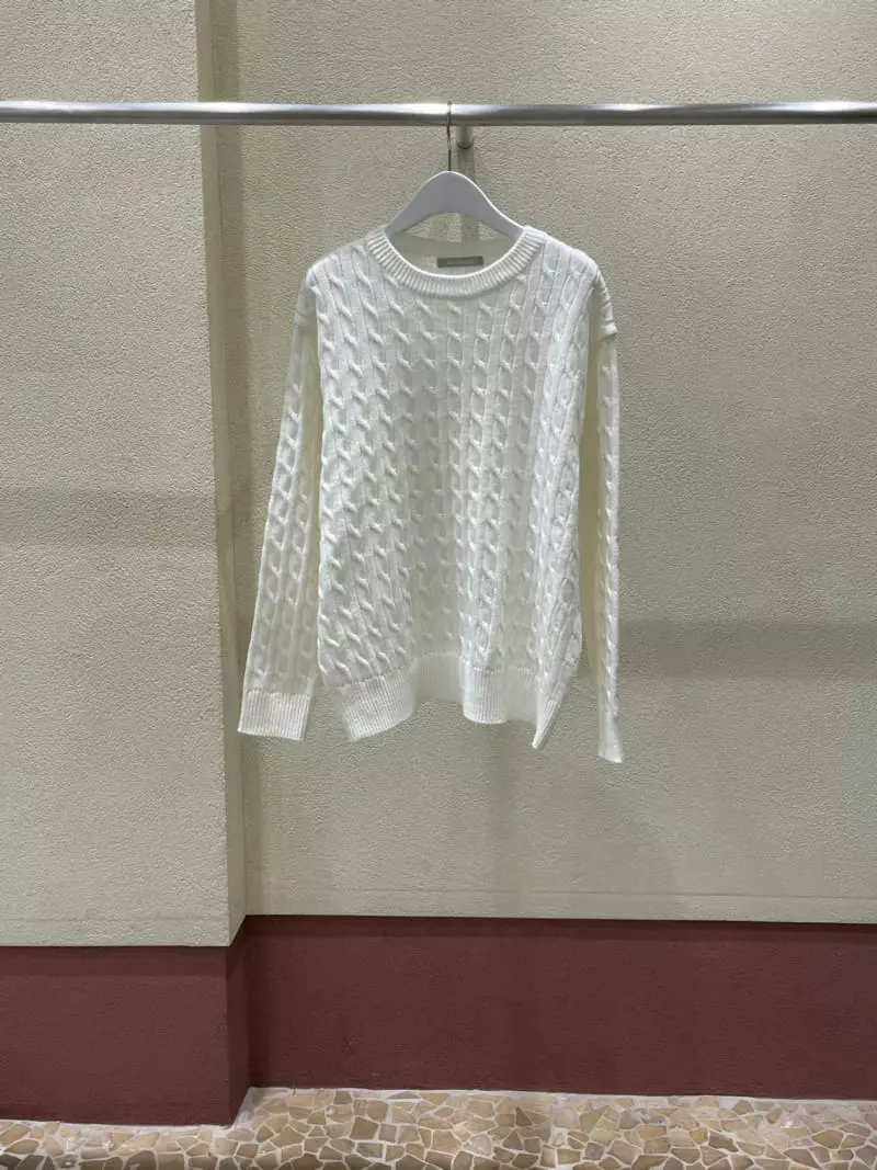 Thecamel - Korean Women Fashion - #momslook - Fring Knit Tee