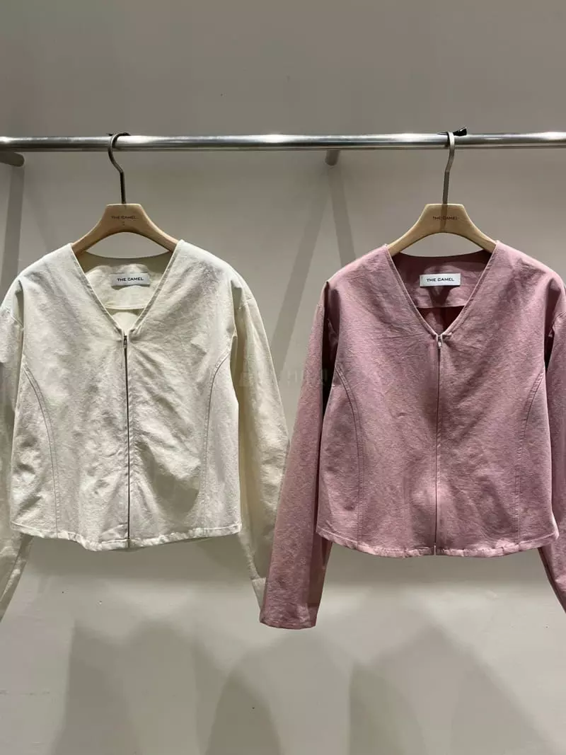 Thecamel - Korean Women Fashion - #shopsmall - Zipper Blouse