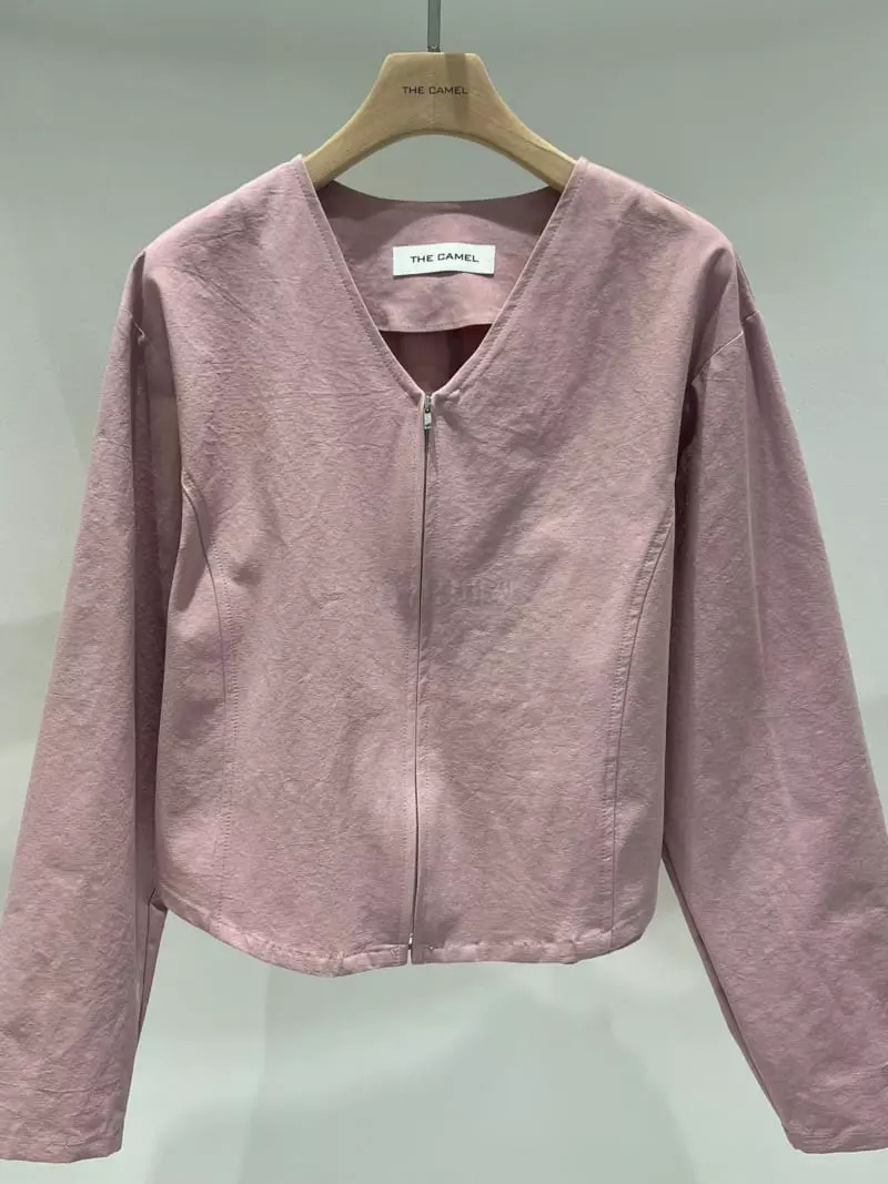 Thecamel - Korean Women Fashion - #thelittlethings - Zipper Blouse - 3