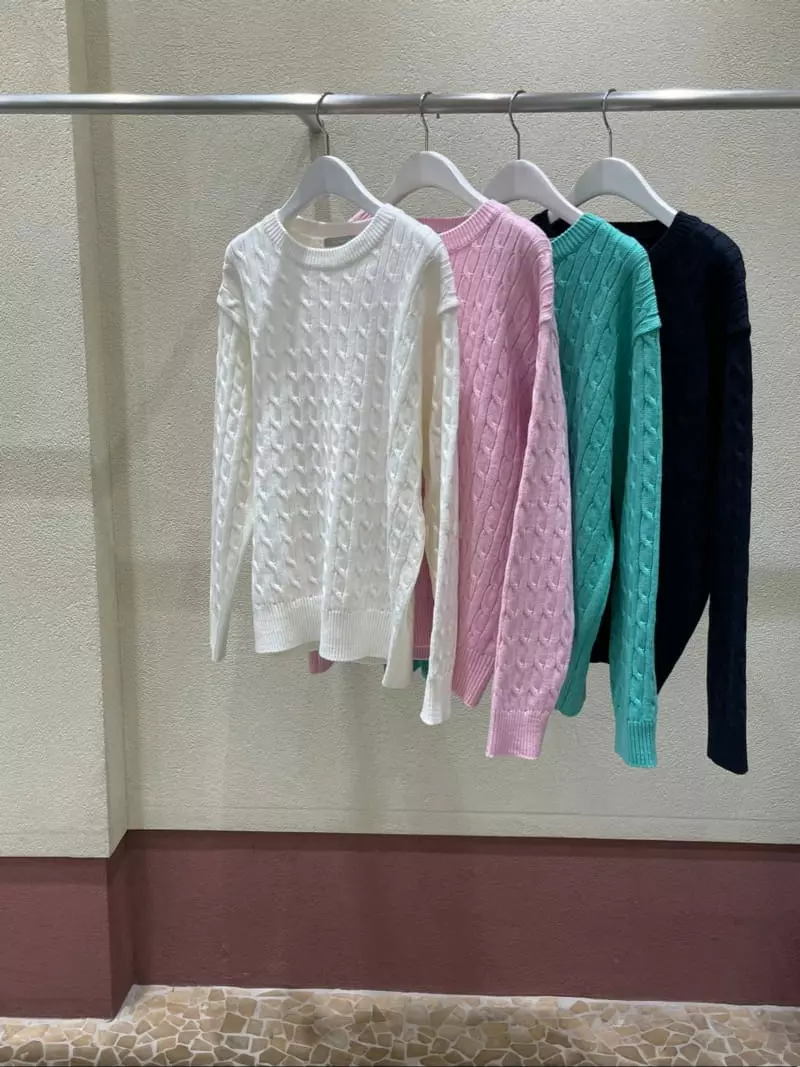 Thecamel - Korean Women Fashion - #womensfashion - Fring Knit Tee - 4
