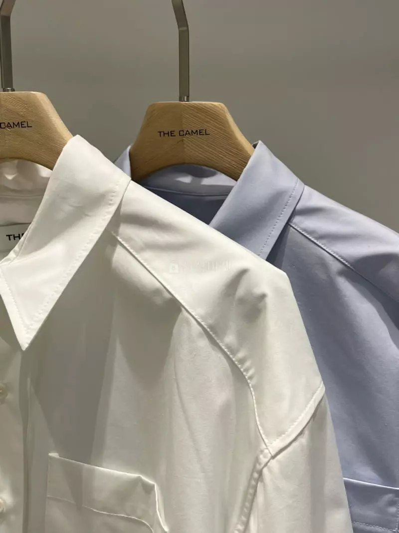 Thecamel - Korean Women Fashion - #womensfashion - Arch Shirt