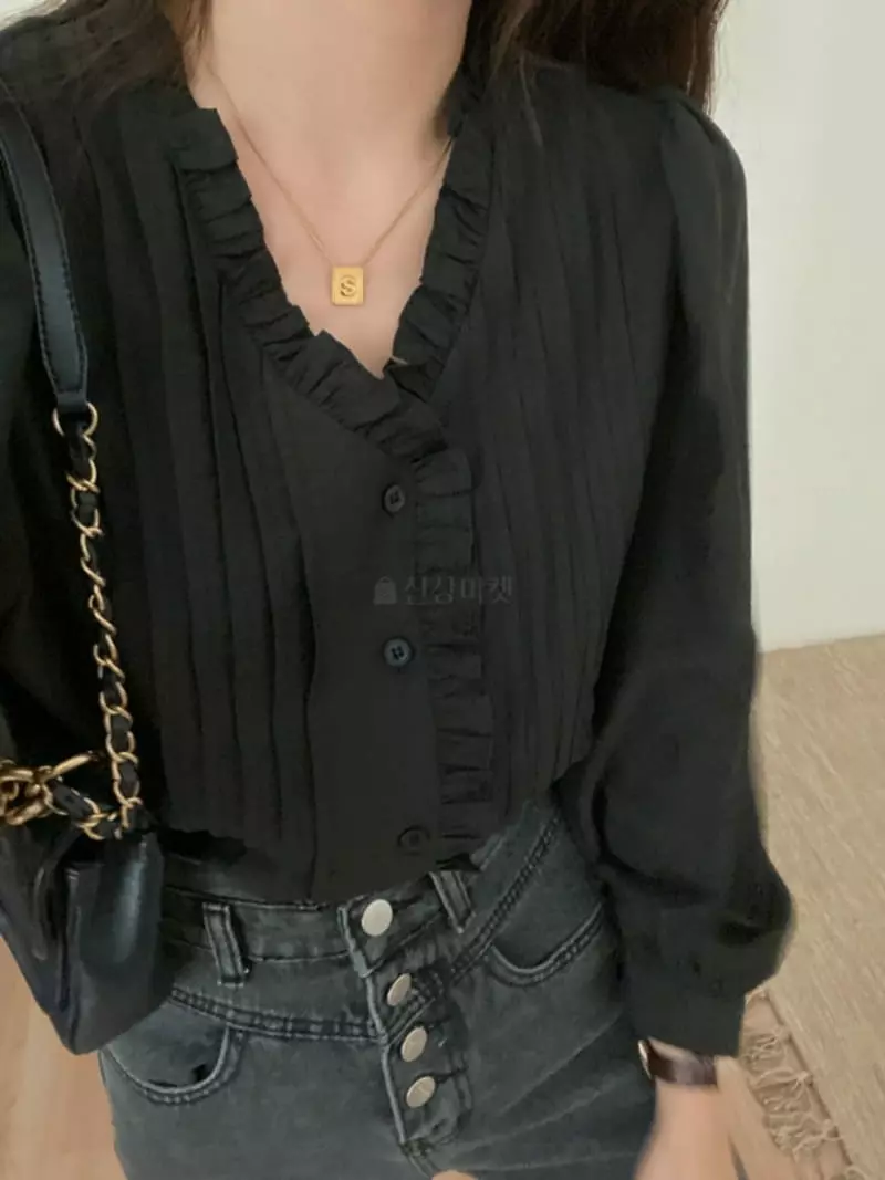 Tizzi - Korean Women Fashion - #womensfashion - Vogue Blouse - 4