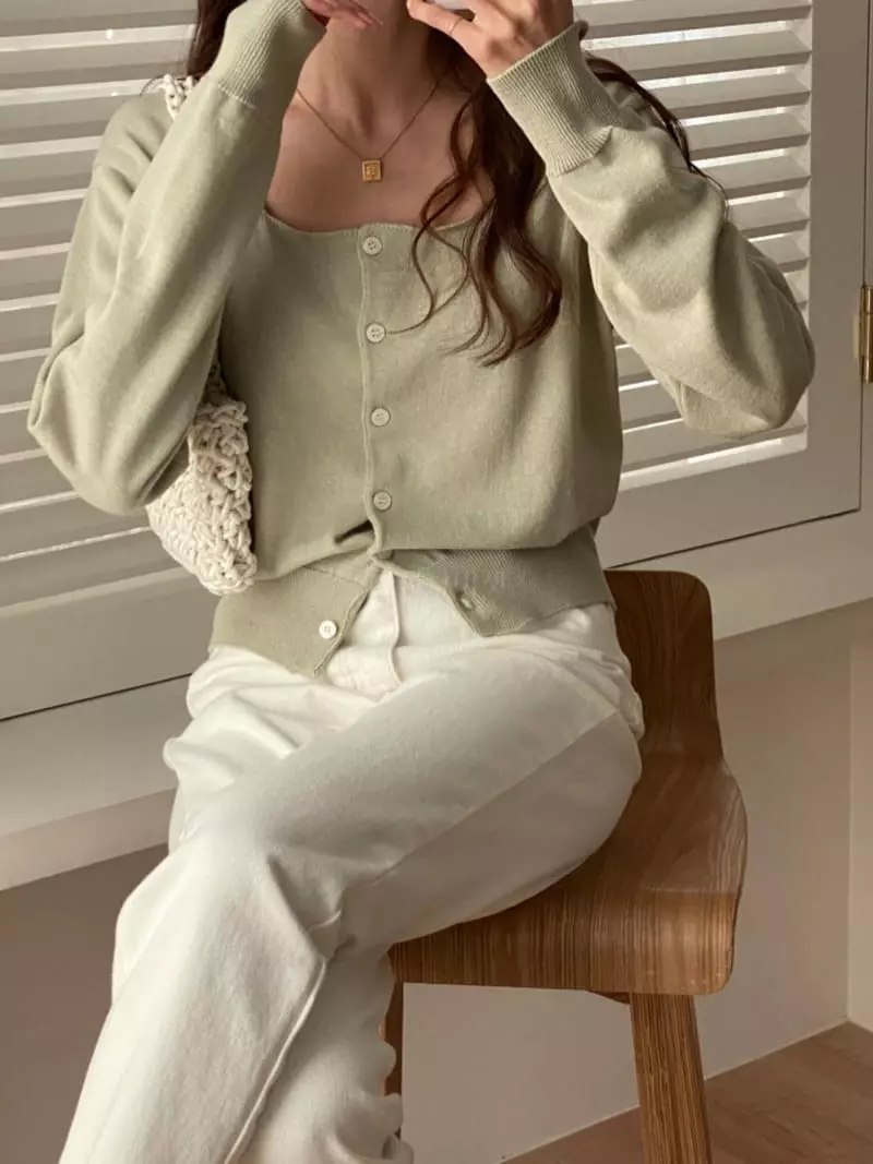 Tizzi - Korean Women Fashion - #momslook - Melona Cardigan