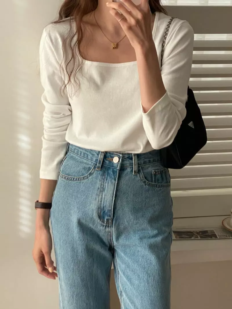 Tizzi - Korean Women Fashion - #womensfashion - Must Tee - 4