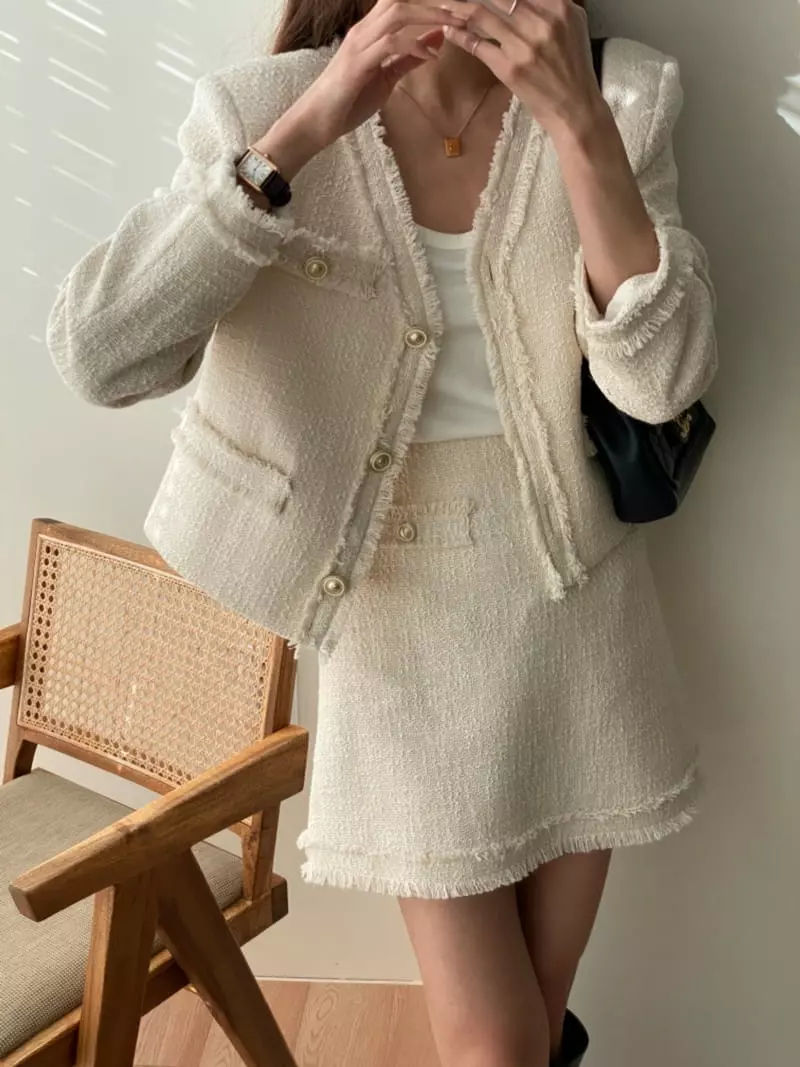 Tizzi - Korean Women Fashion - #momslook - Much Skirt - 3