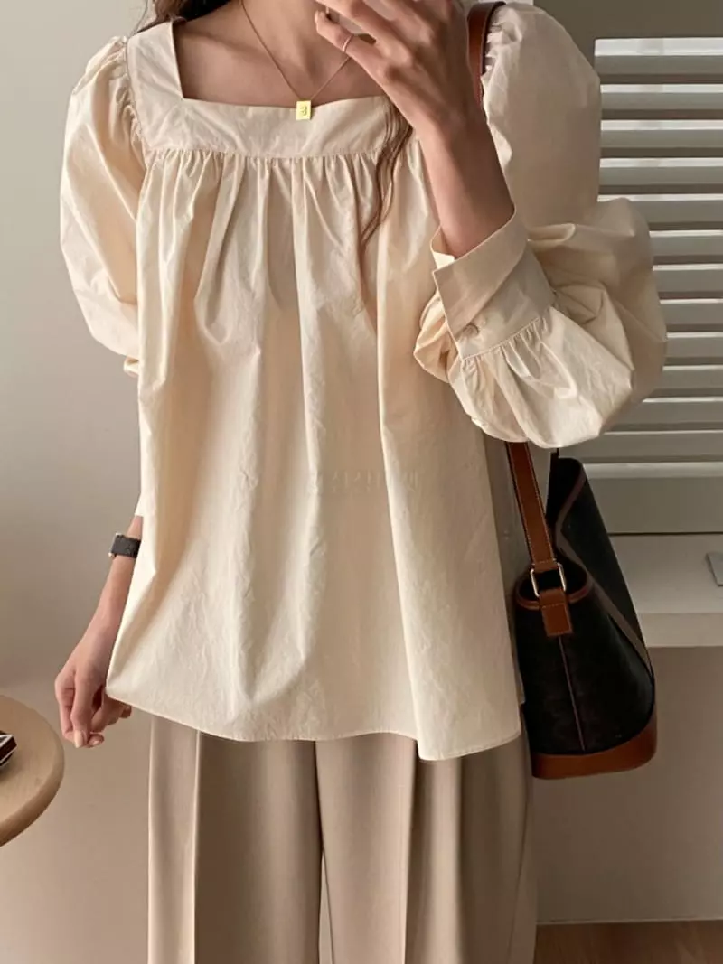 Tizzi - Korean Women Fashion - #womensfashion - Listen Blouse - 4