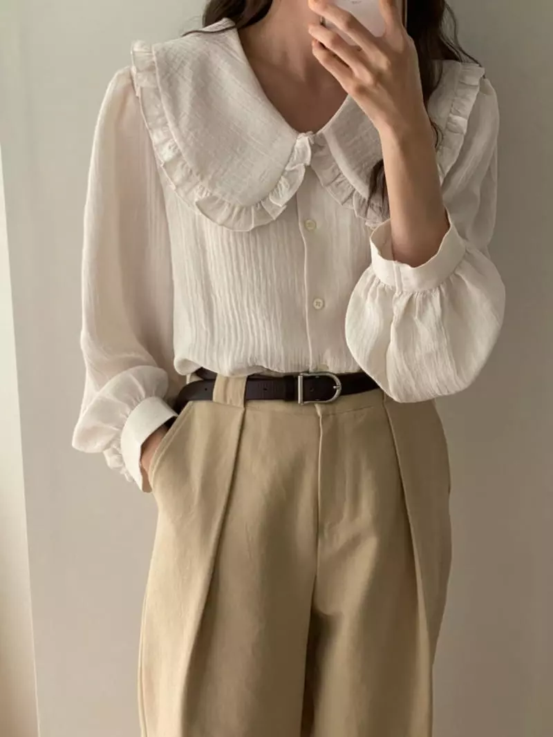 Tizzi - Korean Women Fashion - #womensfashion - Excite Blouse - 4