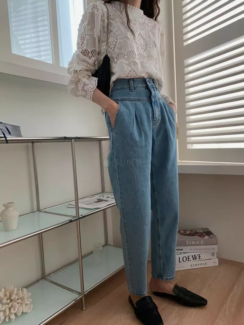 Tizzi - Korean Women Fashion - #momslook - Vivian Jeans - 3