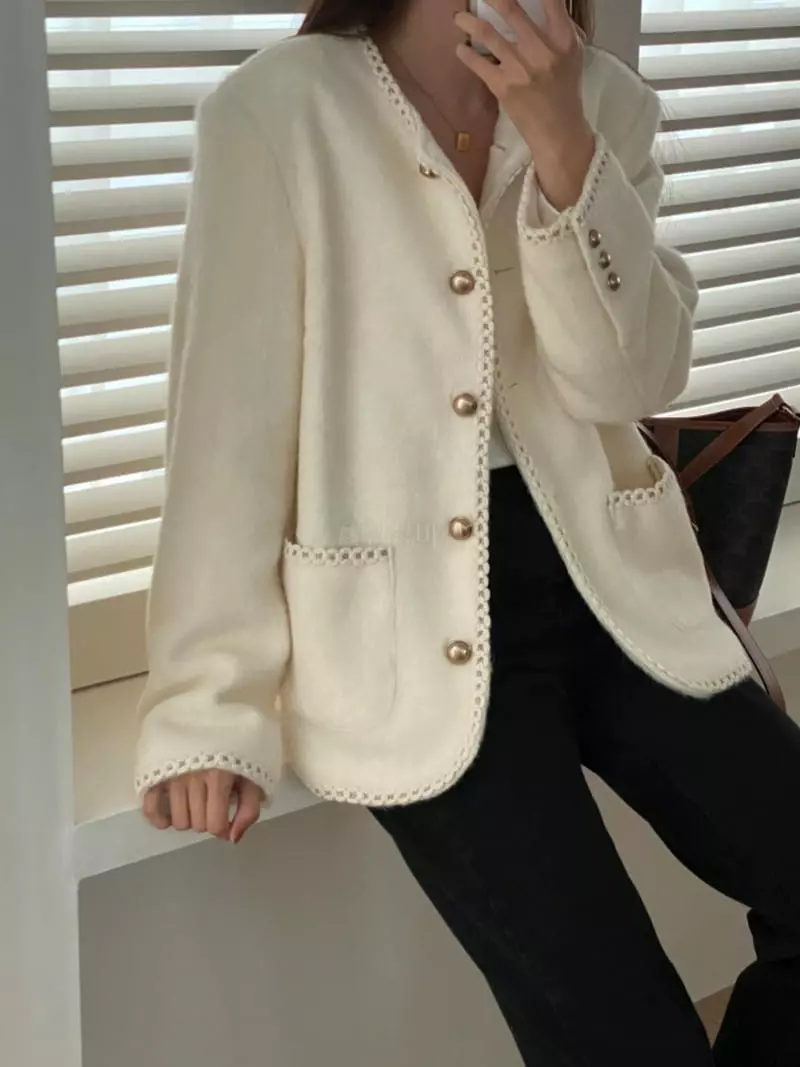 Tizzi - Korean Women Fashion - #momslook - Fine Jacket - 3