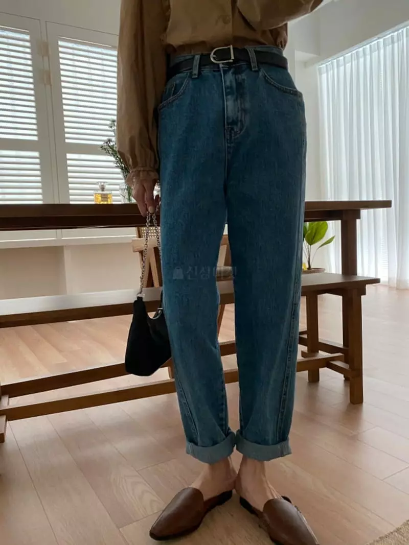 Tizzi - Korean Women Fashion - #momslook - Side Jeans