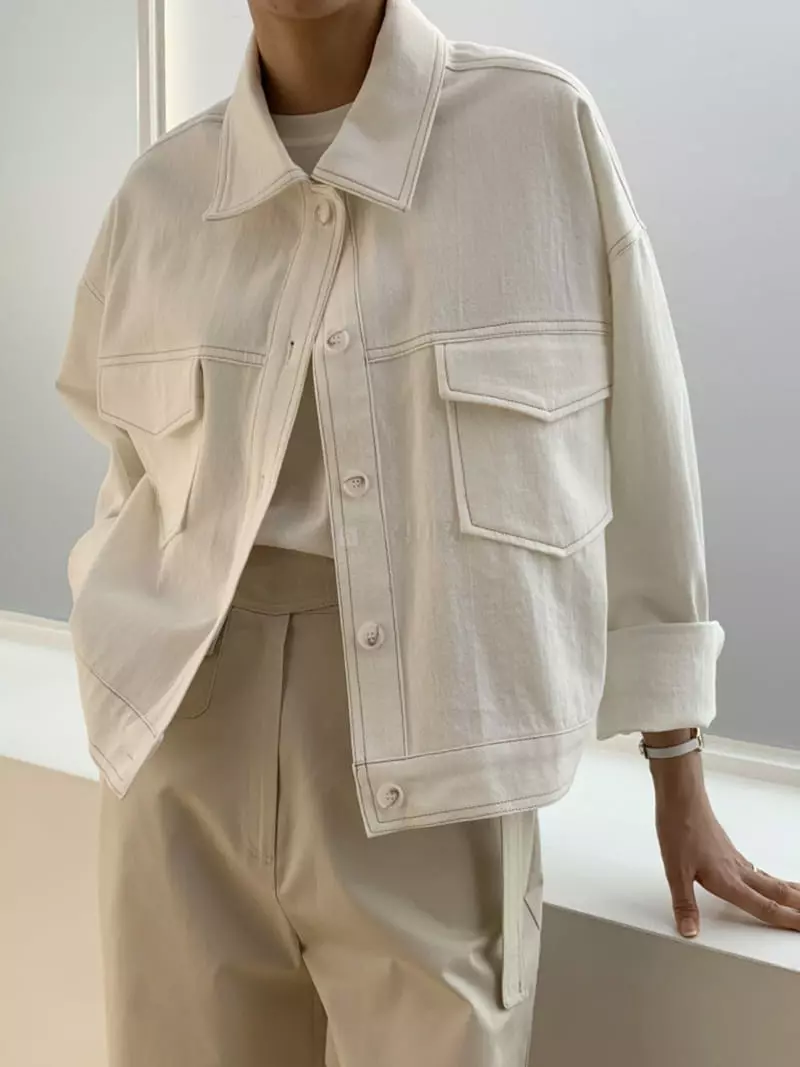 Tizzi - Korean Women Fashion - #vintagekidsstyle - London Short Jacket - 4