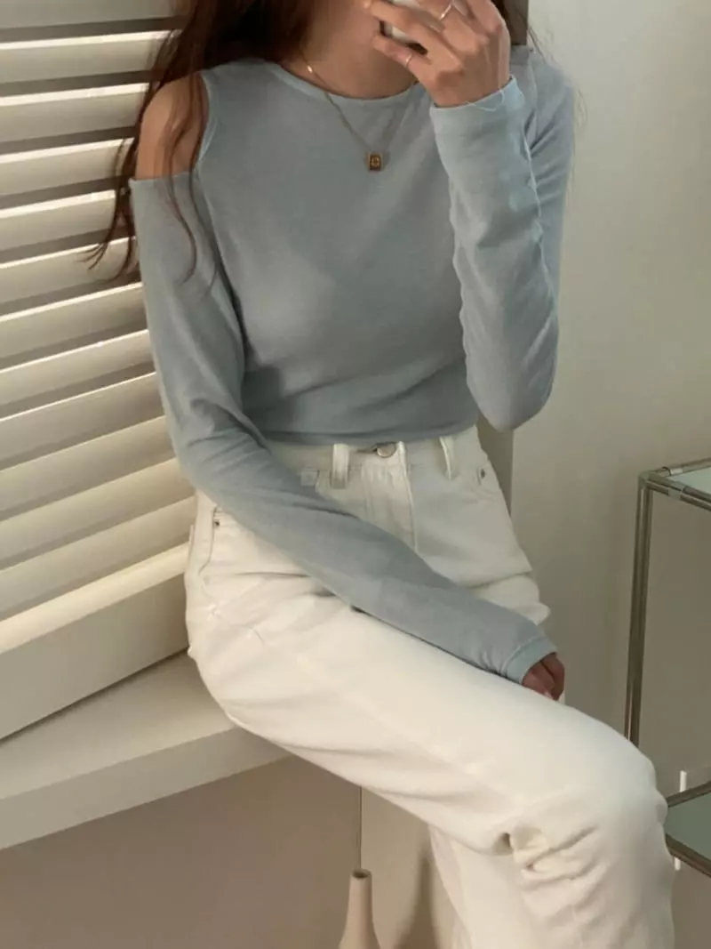 Tizzi - Korean Women Fashion - #pursuepretty - Berry Tee - 3