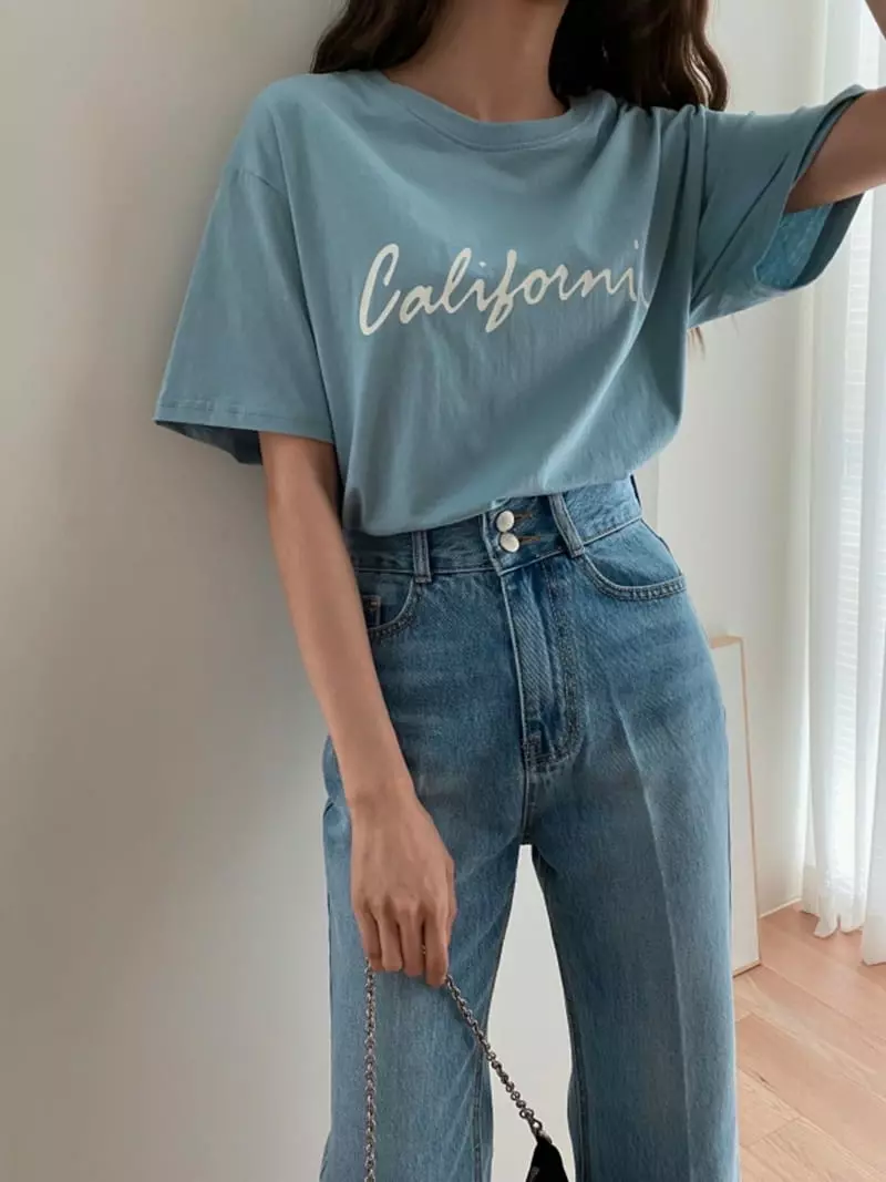 Tizzi - Korean Women Fashion - #shopsmall - Calley Tee - 2