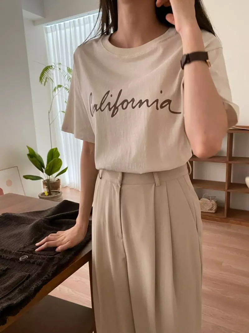 Tizzi - Korean Women Fashion - #thatsdarling - Calley Tee - 3