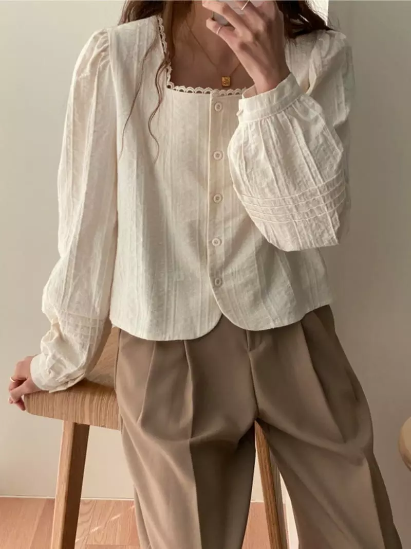 Tizzi - Korean Women Fashion - #shopsmall - Awesome Blouse - 4