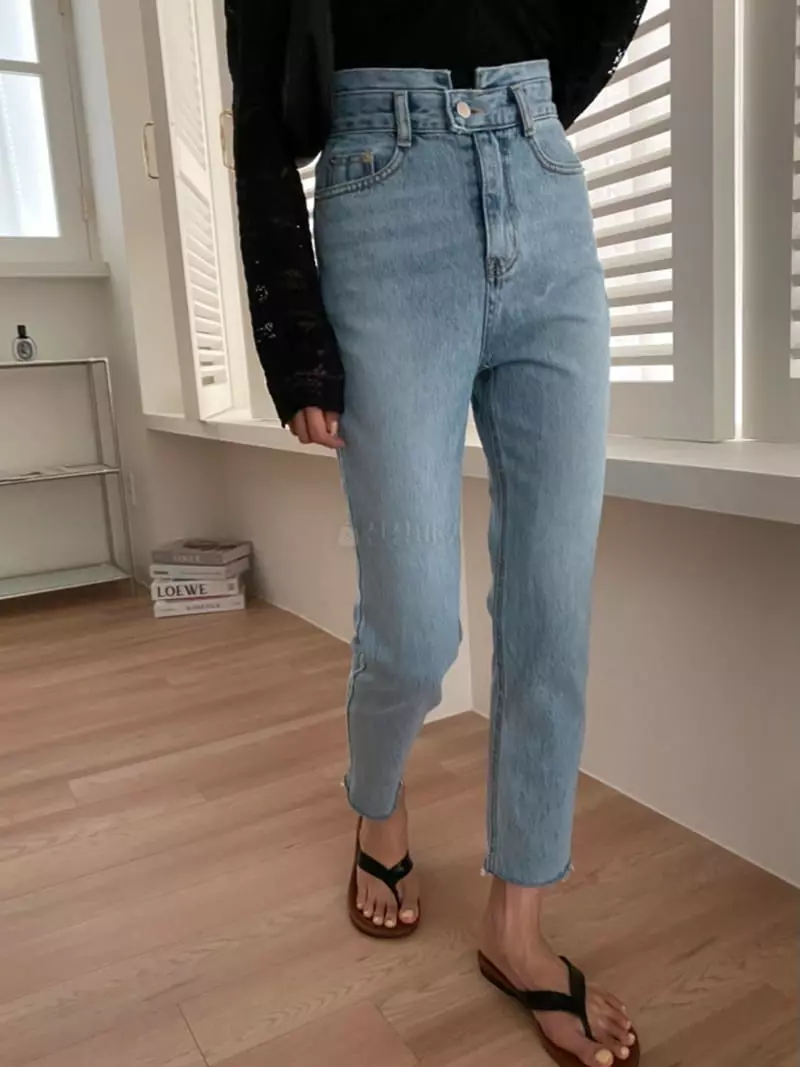 Tizzi - Korean Women Fashion - #vintageinspired - Double Ob Jeans