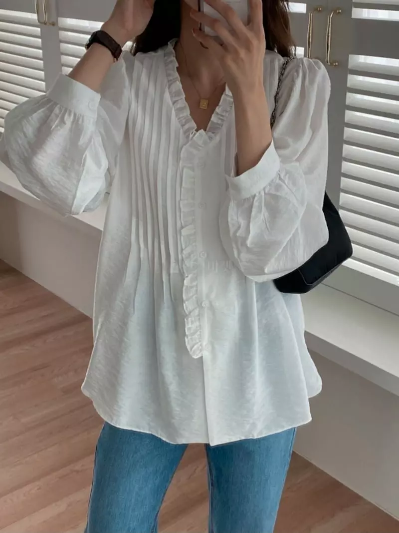 Tizzi - Korean Women Fashion - #womensfashion - Vogue Blouse