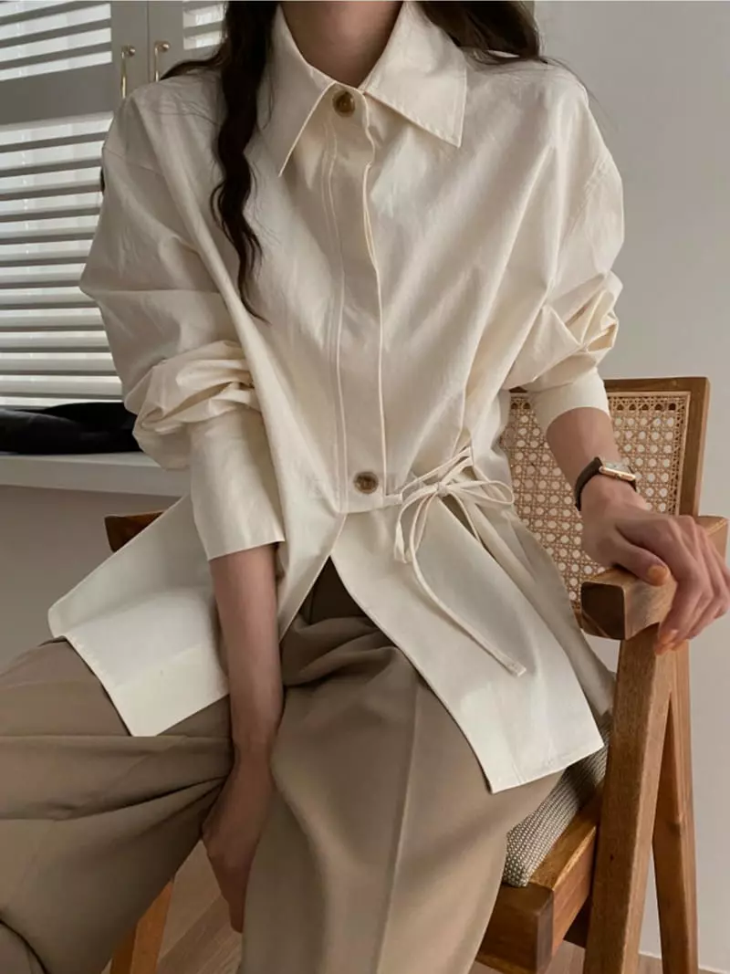 Tizzi - Korean Women Fashion - #womensfashion - Ending Shirt