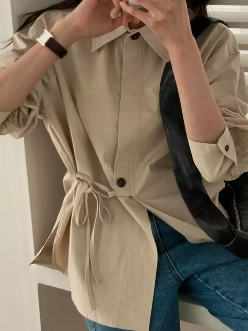 Tizzi - Korean Women Fashion - #womensfashion - Ending Shirt - 3