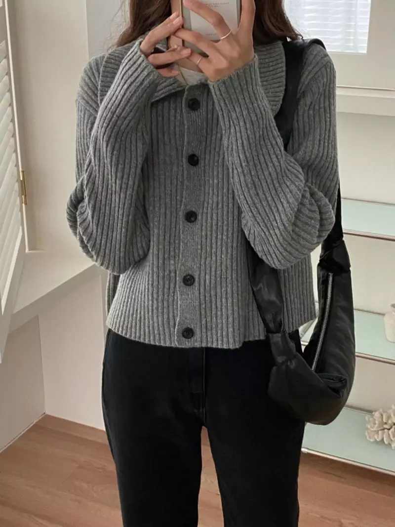 Tizzi - Korean Women Fashion - #womensfashion - Eiffel Cardigan