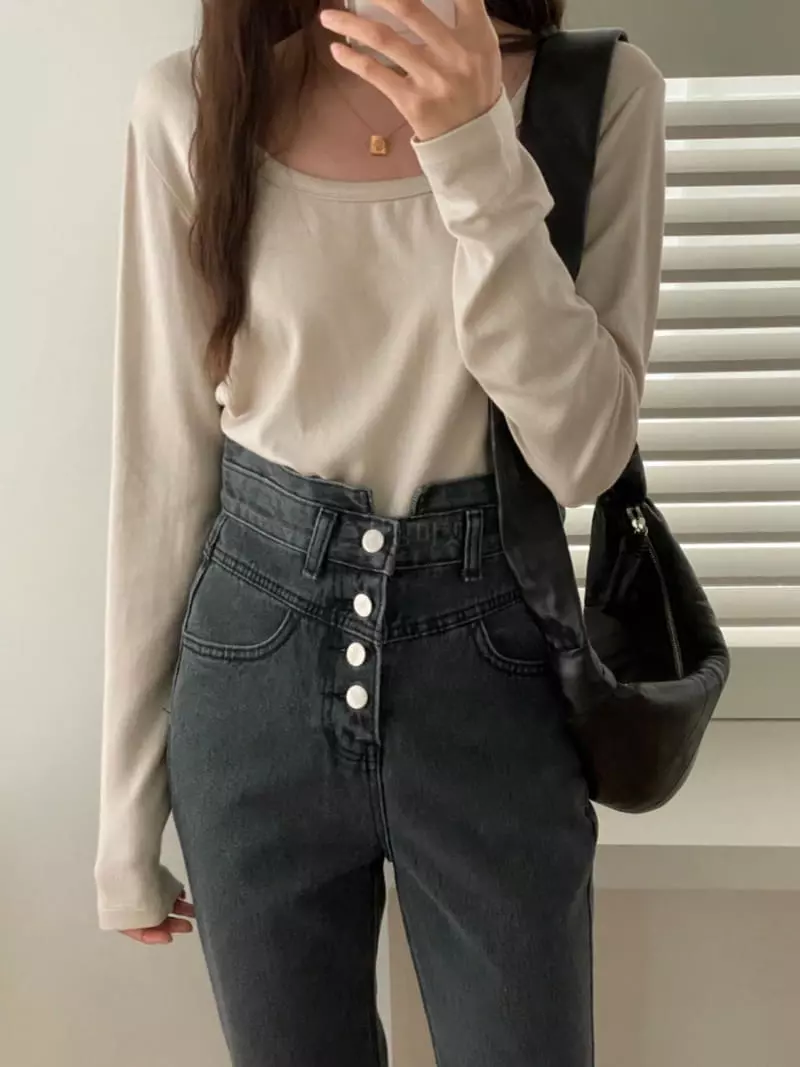 Tizzi - Korean Women Fashion - #womensfashion - Tencel Tee