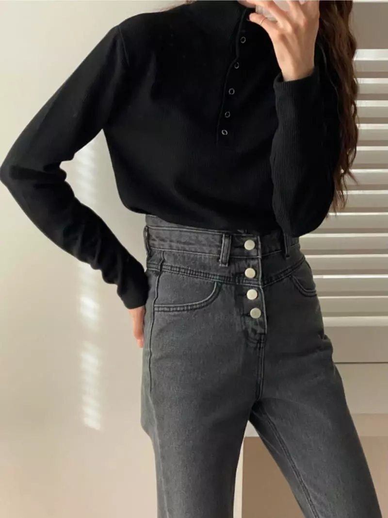 Tizzi - Korean Women Fashion - #momslook - Vera Tee - 4