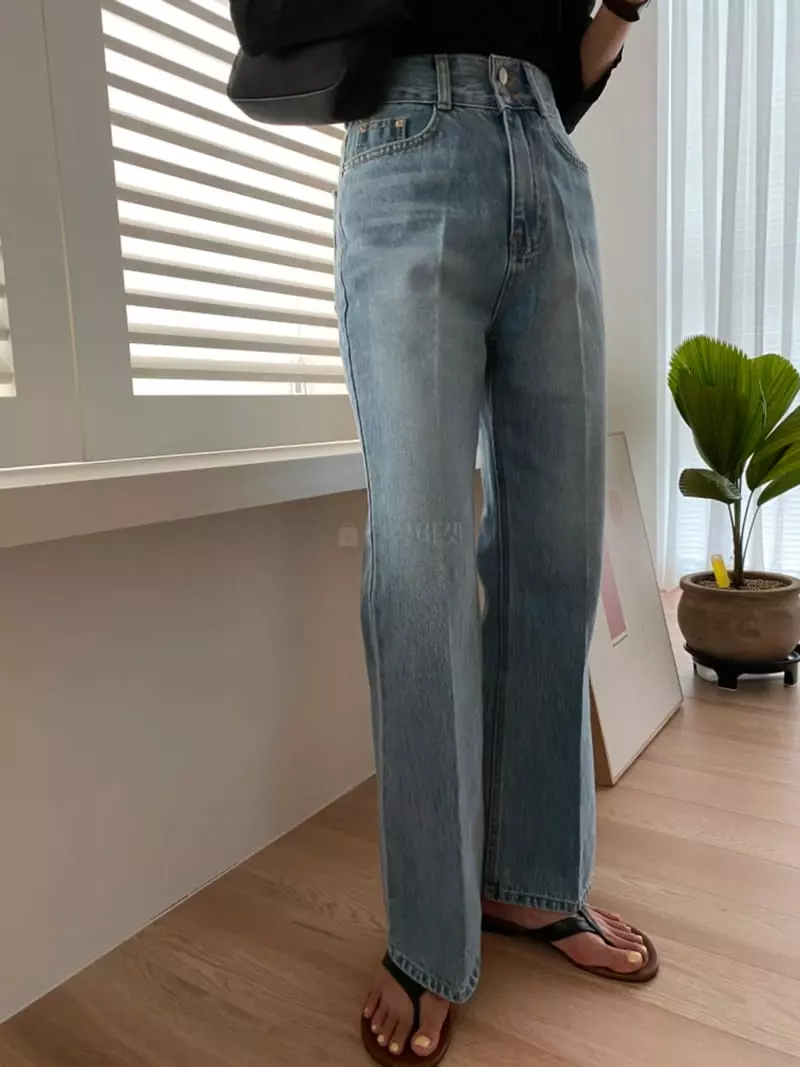 Tizzi - Korean Women Fashion - #momslook - Salt Jeans - 4