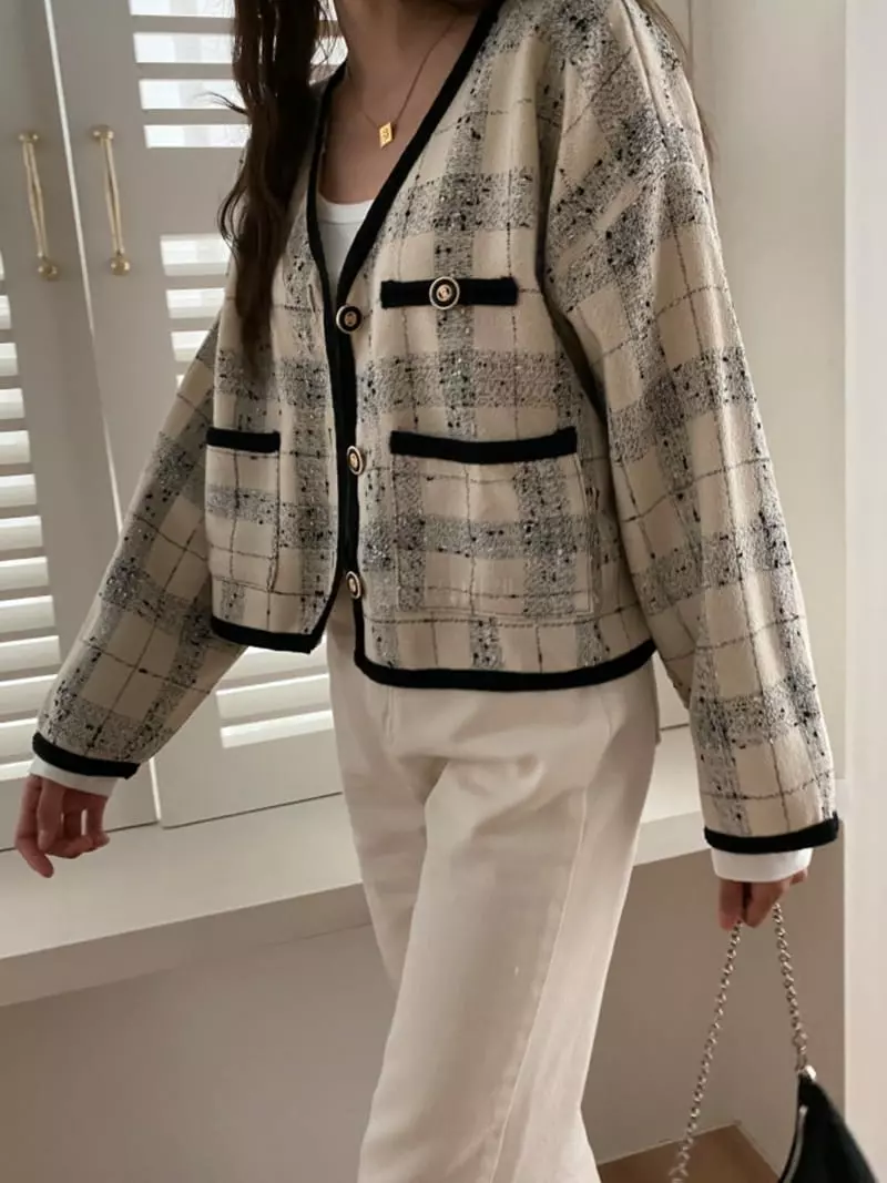 Tizzi - Korean Women Fashion - #womensfashion - Bagel Cardigan