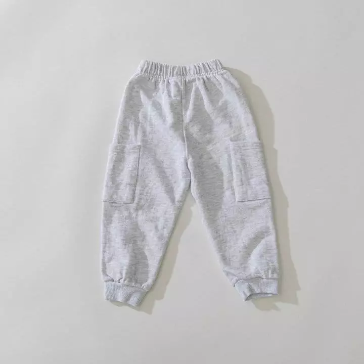 U & I - Korean Children Fashion - #childofig - Big Pocket Jogger Pants - 3