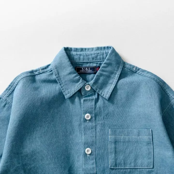 U & I - Korean Children Fashion - #childrensboutique - Spring Denim Jacket - 5