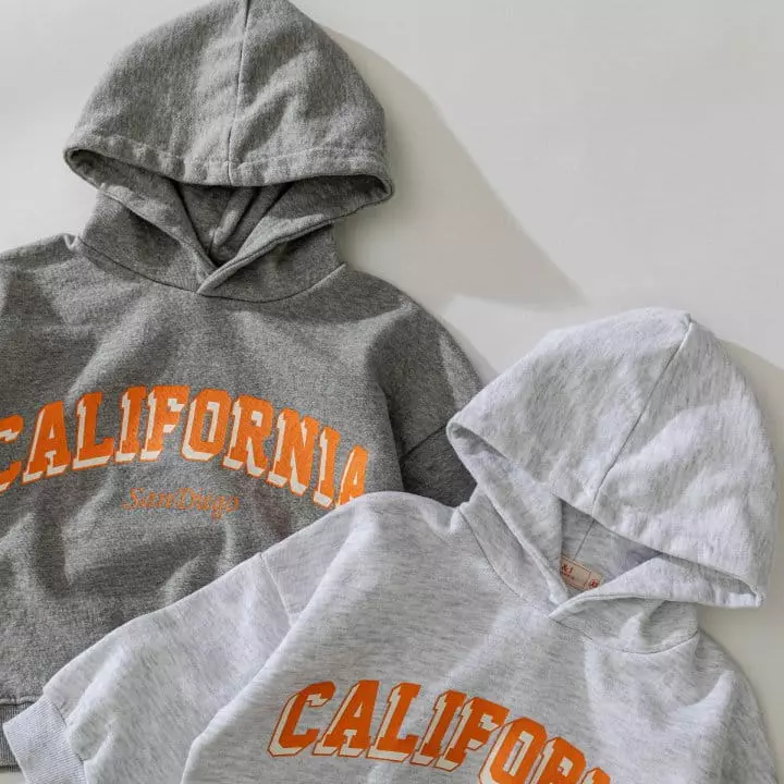 U & I - Korean Children Fashion - #kidsshorts - California Hoody - 3