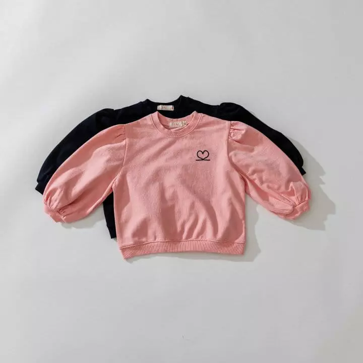 U & I - Korean Children Fashion - #minifashionista - Two Heart Sweatshirt - 7