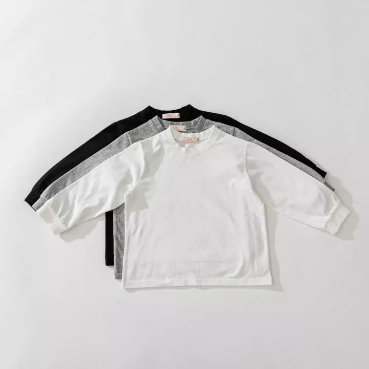 U & I - Korean Children Fashion - #minifashionista - Coco Long Sleeves Tee - 3