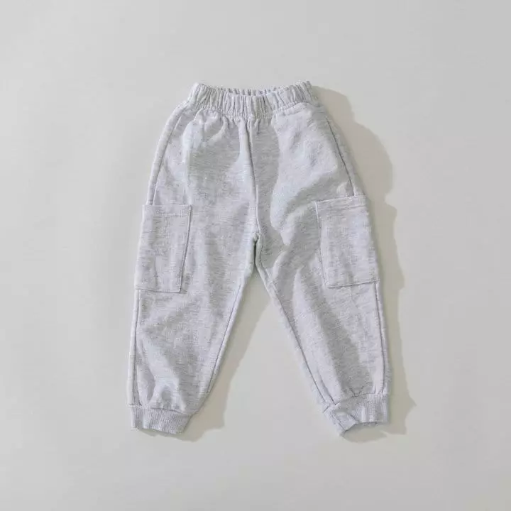 U & I - Korean Children Fashion - #minifashionista - Big Pocket Jogger Pants