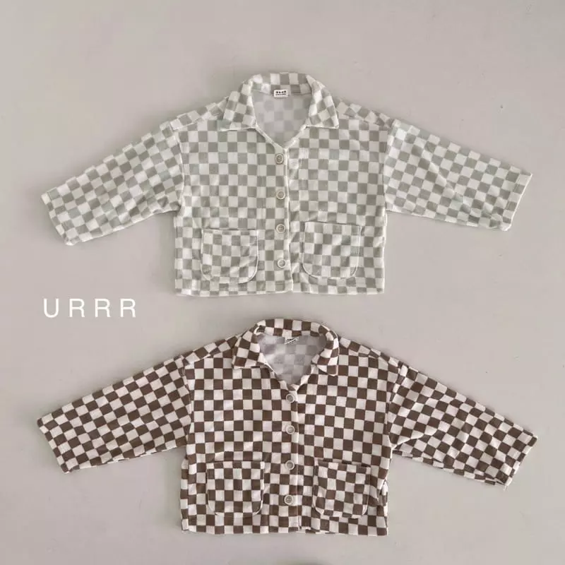 Urrr - Korean Children Fashion - #Kfashion4kids - Chess Shirts - 9